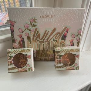 ColourPop Wild Nothing Eyeshadow Palette set